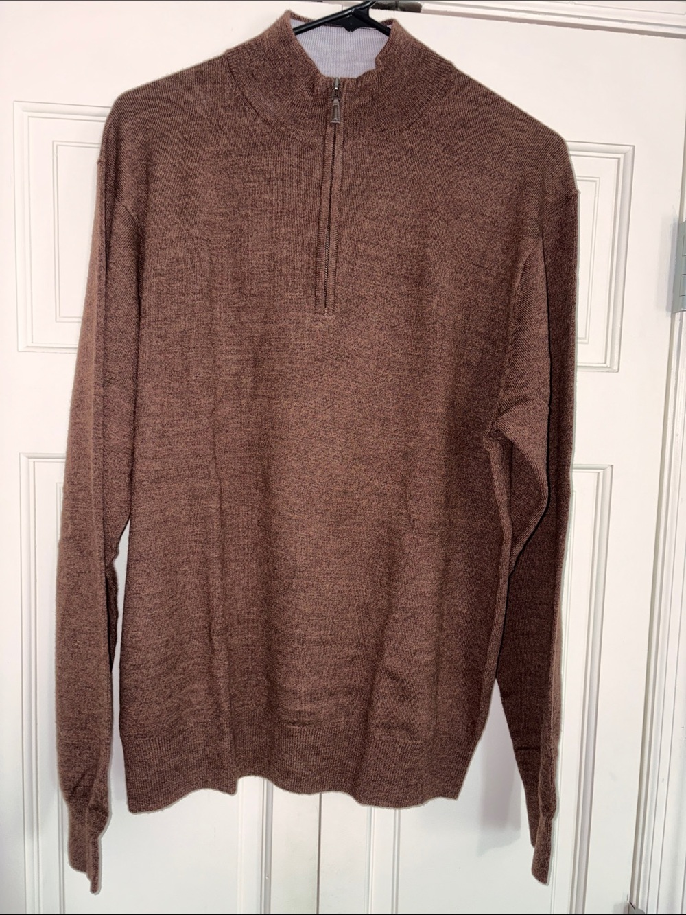 Peter Millar Merino Wool 1/4 Zip Sweater